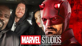 Luke Cage, Iron Fist, Jessica Jones; Marvel Studios Logo; Daredevil.