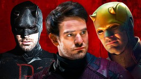 Daredevil's Black, Red and Yellow MCU Suits.