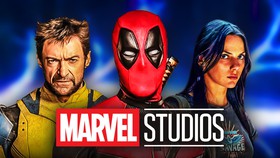 Deadpool, Wolverine, X-23, Marvel Studios logo
