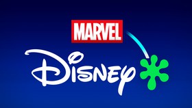 Disney Plus, Marvel, and Rotten Rotten Tomatoes logos