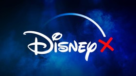 Disney Plus logo with smoke in background