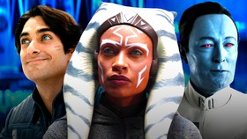 Ezra Bridger, Ahsoka and Thrawn.