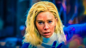 Sue Storm at the end of The Fantastic Four: First Steps