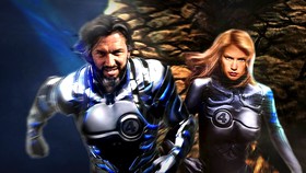 Reed Richards and Sue Storm in Cancelled Fantastic Four movie