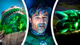 Green Lantern constructs in the DCU, Hal Jordan played by Kyle Chandler