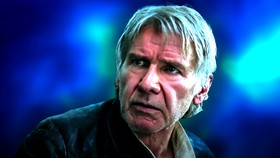 Harrison Ford as old Han Solo.