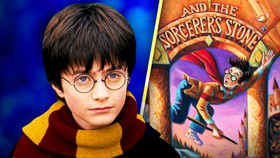 Daniel Radcliffe's Harry Potter, Sorcerer’s Stone book