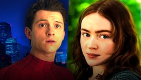 Tom Holland as Spider-Man, Sadie Sink as Jean Grey