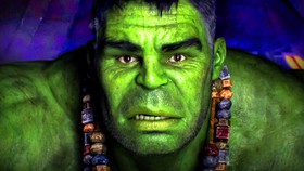 Hulk's face in live-action MCU.