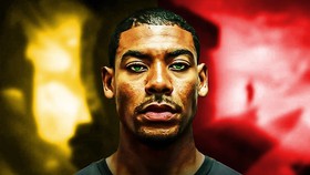 Aaron Pierre John Stewart Green Lantern, Yellow and Red.