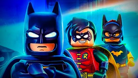 LEGO Batman: Legacy of the Dark Knight' characters Batman, Robin, Batgirl