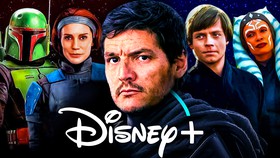 Mandalorian characters, Disney Plus logo