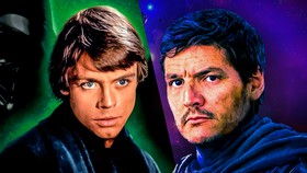 The Mandalorian Din Djarin and Luke Skywalker