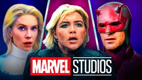 Vanessa Kirby, Yelena, Daredevil, Marvel Studios logo