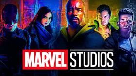 Marvel Netflix main characters Daredevil, Jessica Jones, Luke Cage, Iron Fist, Punisher
