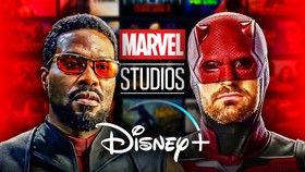 Marvel Studios and Disney+ logo; Wonder Man; Daredevil.