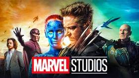 Marvel Studios logo, X-Men Days of Future Past poster