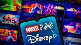Marvel Studios and Disney Plus streaming app mobile visuals