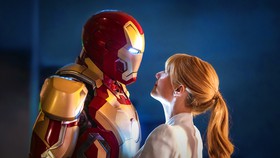 Iron Man and Pepper Potts