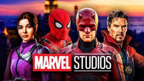 NYC Marvel superheroes Kate Bishop, Spider-Man, Daredevil, Doctor Strange