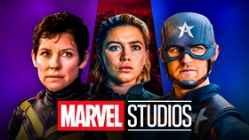 Evangeline Lily's Wasp, Florence Pugh's Yelena, Wyatt Russell's Captain America, Marvel Studios logo