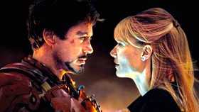 Tony Stark and Pepper Potts in MCU Iron Man 2
