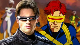 Cyclops James Marsden and Cyclops from X-Men '97.
