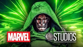 Doctor Doom, Marvel Studios logo.