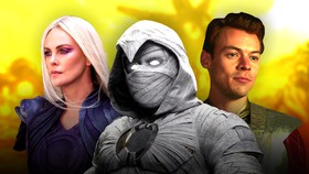 Oscar Isaac's Moon Knight, Harry Styles' Eros, and Charlize Theron's Clea.