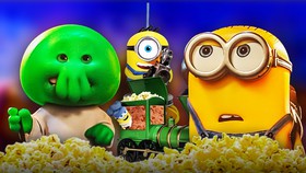 Goomi, Minions drink cup, Kevin from 'Minions.'