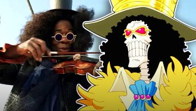 One Piece Brook Live-action vs anime