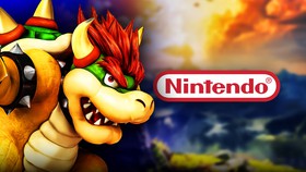 Bowser, Nintendo logo.