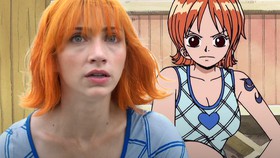 Emily Rudd as Nami, Anime Nami.