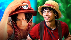 Ace from One Piece, Iñaki Godoy as Luffy in One Piece