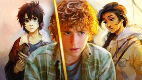 Percy Jackson, Nico and Bianca Di Angelo.