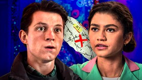 Peter Parker, MJ in Spider-Man No Way Home