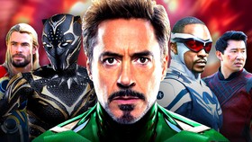 Thor, Shuri as Black Panther, Robert Downey Jr. as Tony Stark, Sam Wilson, Shang-Chi