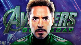 RDJ Doctor Doom, Avengers Doomsday Logo