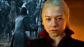 Jon Snow in Battle of the Bastards, Rhanyra Targaryen.