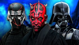 Kylo Ren, Darth Maul, Darth Vader