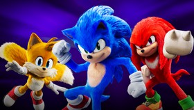 Sonic live-action trio characters from the Paramount movies