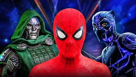 Doctor Doom, Spider-Man, Black Panther.