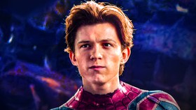 Tom Holland as Spider-Man in Avengers Infinity War