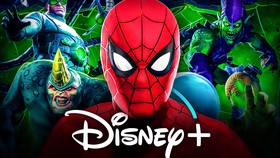 Spider-Man, Marvel villains, Disney Plus logo