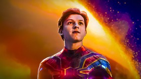 Tom Holland as Spider-Man in Avengers: Endgame