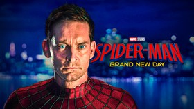 Tobey Maguire, Spider-Man Brand New Day logo