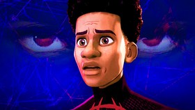 Miles Morales in Spider-Man's Spider-Verse movie