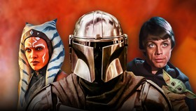 Ahsoka, Mandalorian, Luke Skywalker, Grogu.