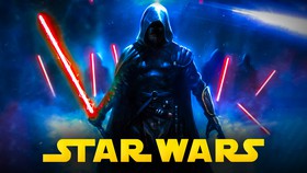 Star Wars Jedi with red lightsabers