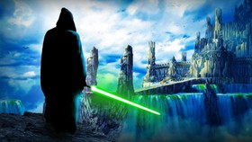 Star Wars Jedi, afterlife concept imagery.